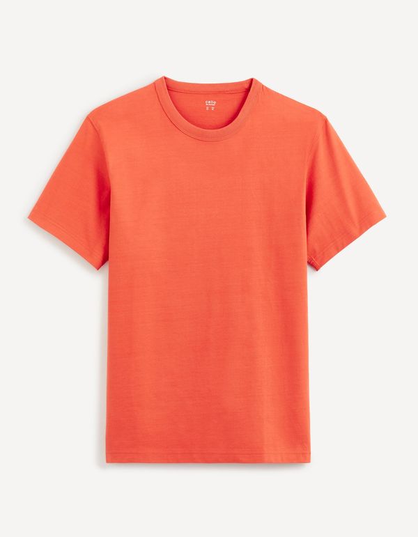 Celio Celio Cotton T-Shirt Tebox - Men