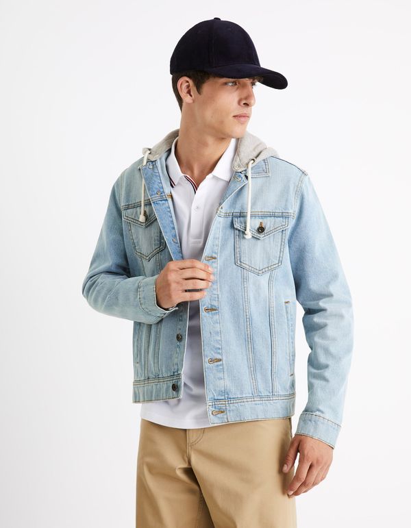 Celio Celio Cudenshood Denim Jacket - Men