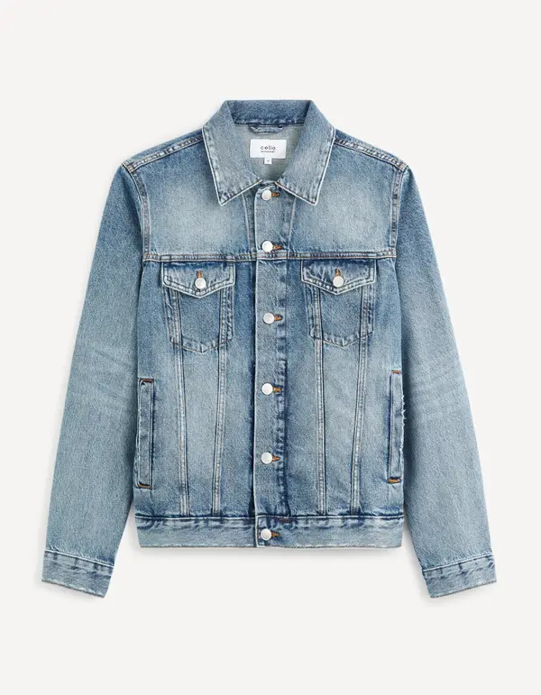 Celio Celio Denim Jacket Gudens - Mens