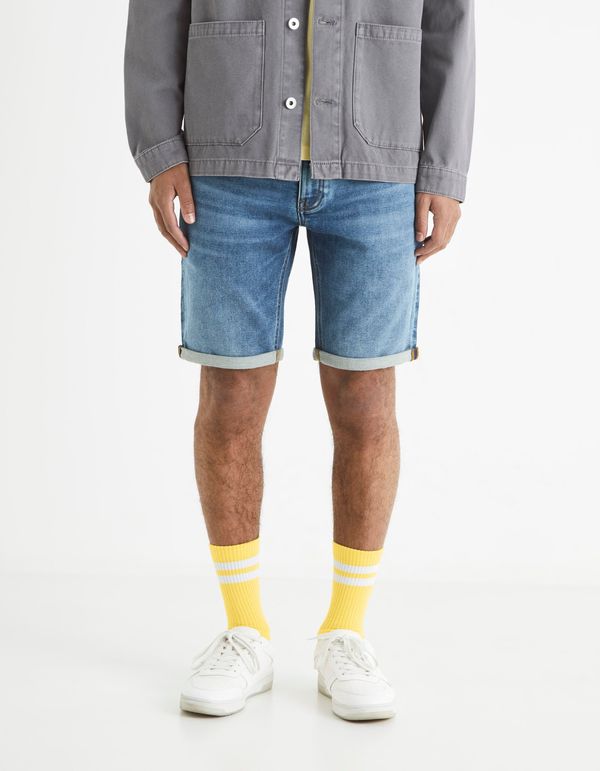 Celio Celio Denim Shorts Boknitbm - Men