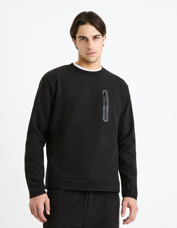 Celio Celio Fleece Sweatshirt Fecrewyoke - Mens