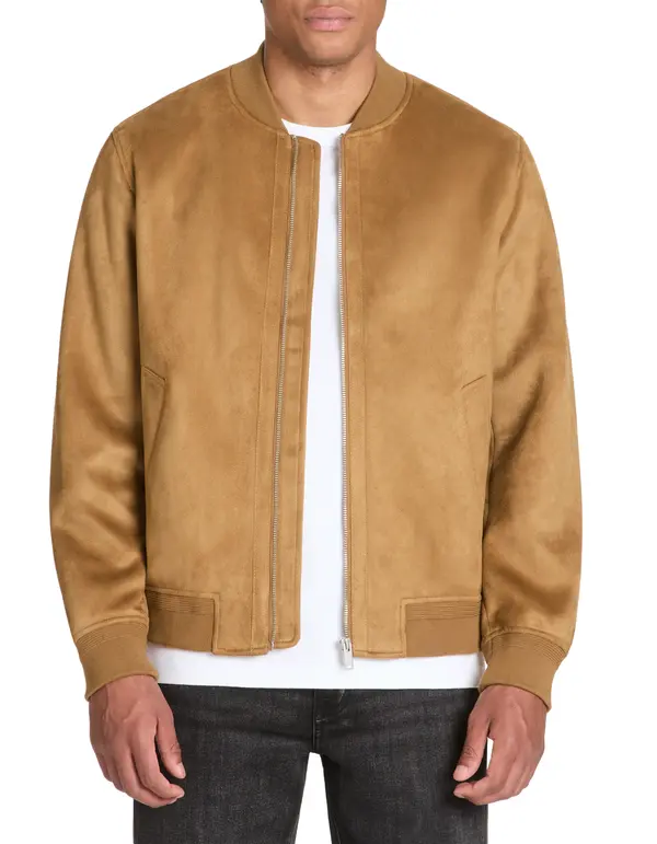 Celio Celio Judain Faux Suede Jacket - Men's