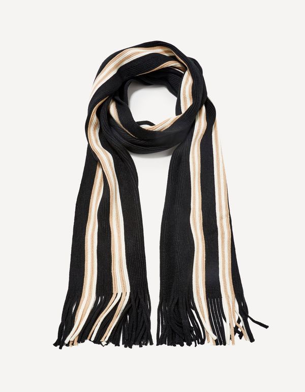 Celio Celio Knitted Striped Scarf Ciraquel - Men