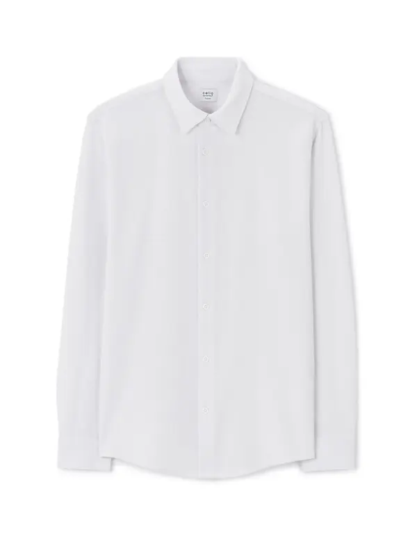 Celio Celio Lawafi Long Sleeve Shirt - Mens