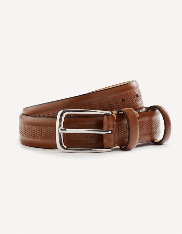 Celio Celio Leather belt Gisillage1 - Men