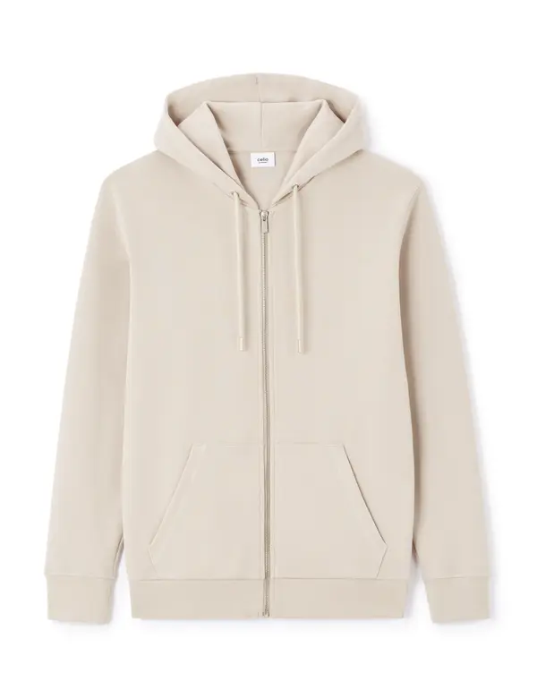 Celio Celio Lepiquet Sweatshirt with Zipper - Men's