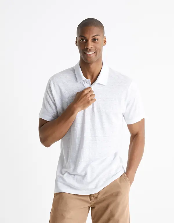 Celio Celio Linen Polo majica Bepolin - moški