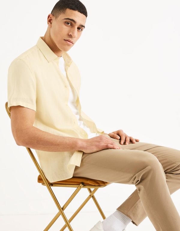 Celio Celio Linen Shirt Racara - Men