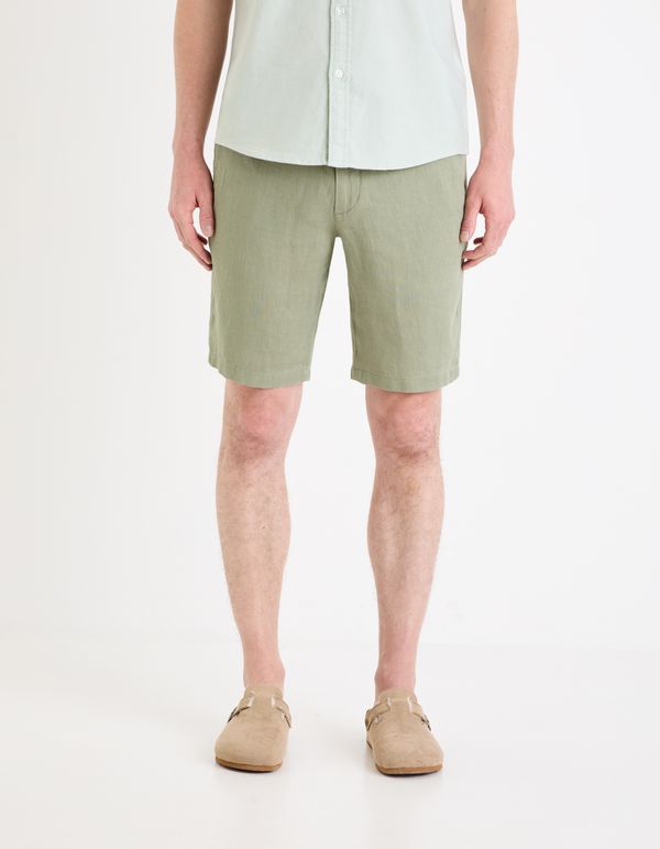 Celio Celio Linen Shorts Dolinusbm - Men's