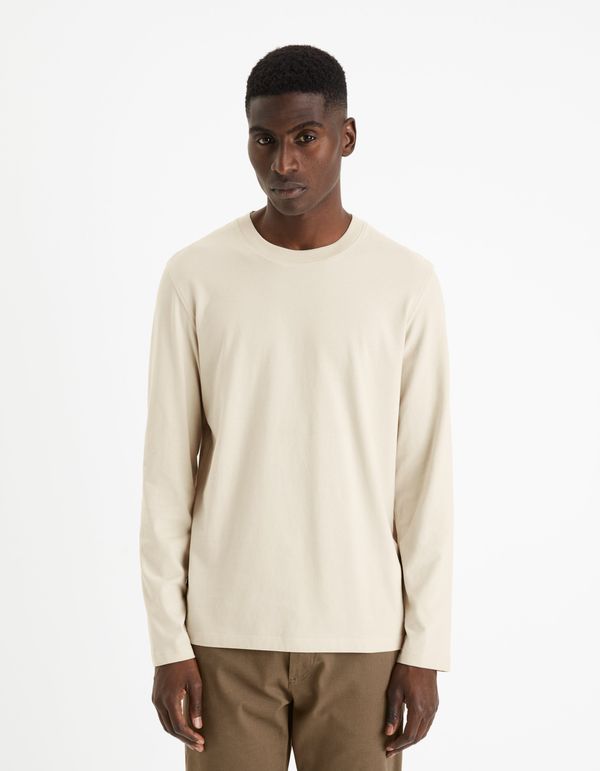 Celio Celio Long Sleeve T-Shirt Cesolaceml - Men's