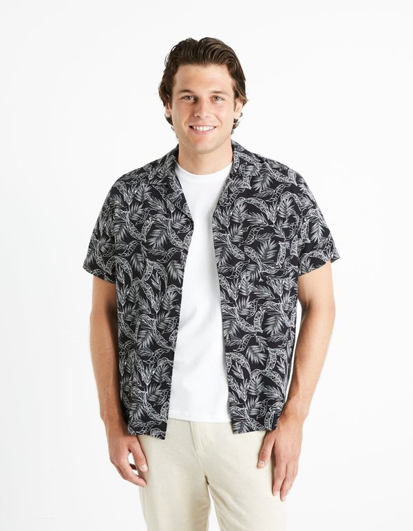 Celio Celio Patterned Shirt Davisco - Men