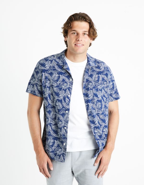 Celio Celio Patterned Shirt Davisco - Men