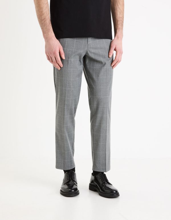 Celio Celio Plaid 24h Pants Gochecko - Men's