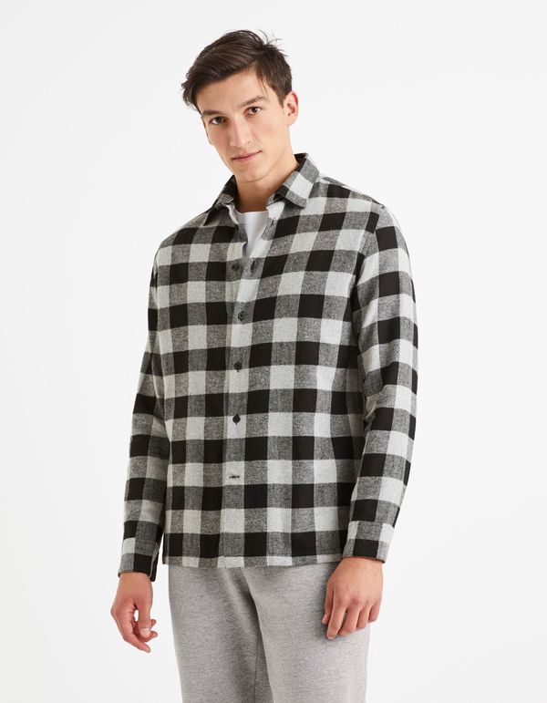 Celio Celio Plaid Shirt Vakurt - Men