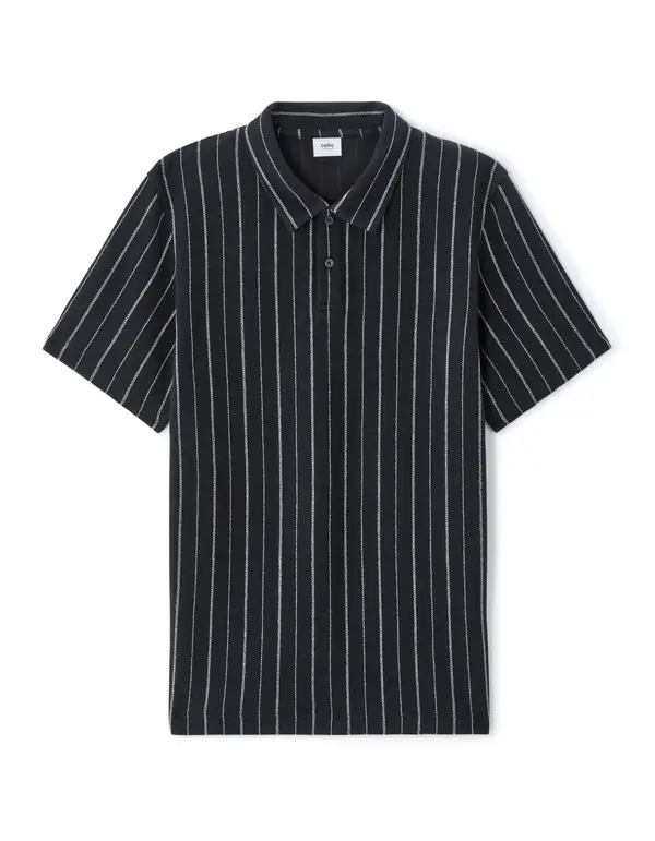 Celio Celio Polo majica s kratkimi rokavi brez črt