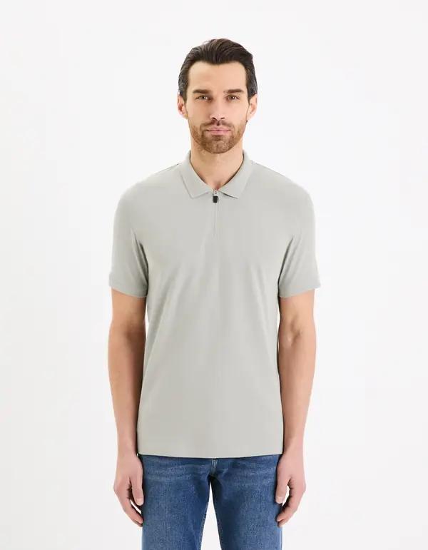 Celio Celio Polo Pique Gebenoit T-Shirt - Men's
