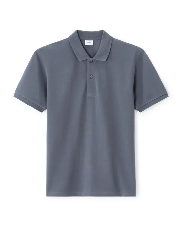 Celio Celio Polo Pique Teone T-Shirt - Mens