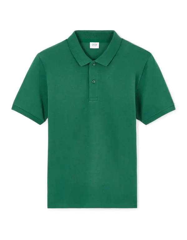Celio Celio Polo Pique Teone T-Shirt - Mens