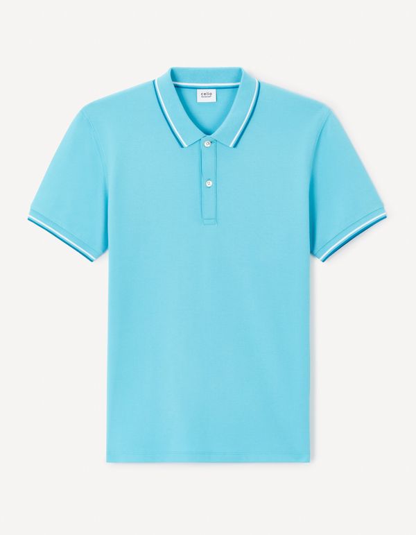 Celio Celio Polo Shirt pique Decolrayeb - Mens