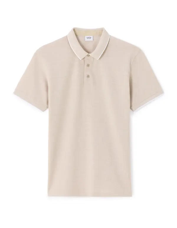 Celio Celio Polo T-Shirt Leoxy - Mens