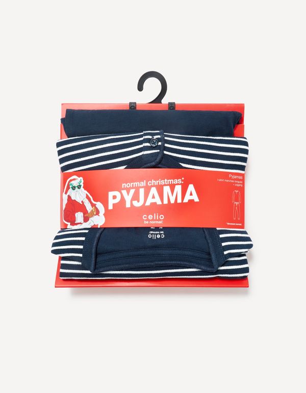 Celio Celio Pyjamas in Christmas pack - Men