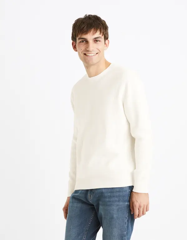 Celio Celio Ribbed Sweater Dexter - Men's