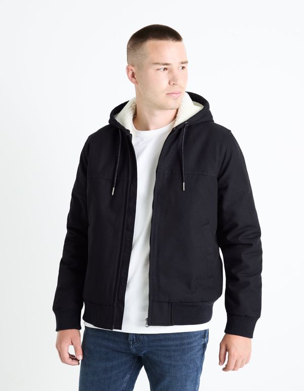 Celio Celio Sherpa Hoodie Jacket Fuhoodie - Men