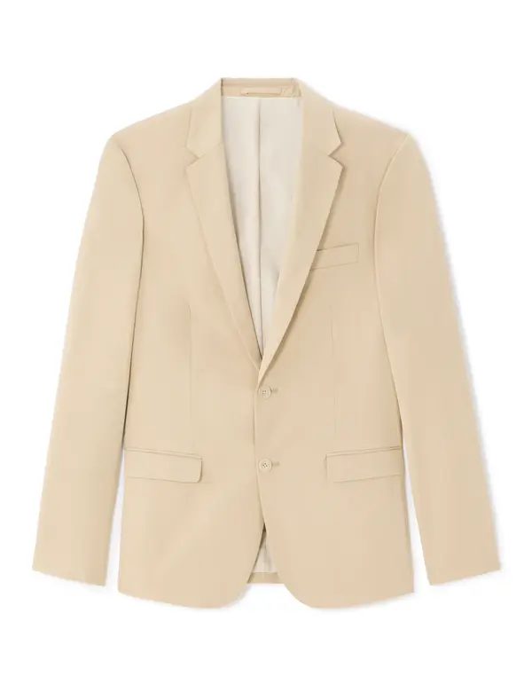 Celio Celio Slim jakna v bež barvi