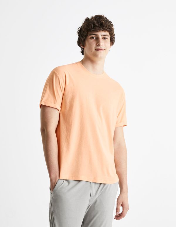 Celio Celio Smooth Cotton T-Shirt Cecola - Men