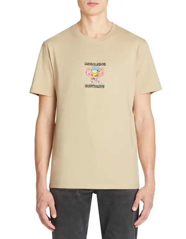 Celio Celio Spongebob Short Sleeve T-Shirt - Mens