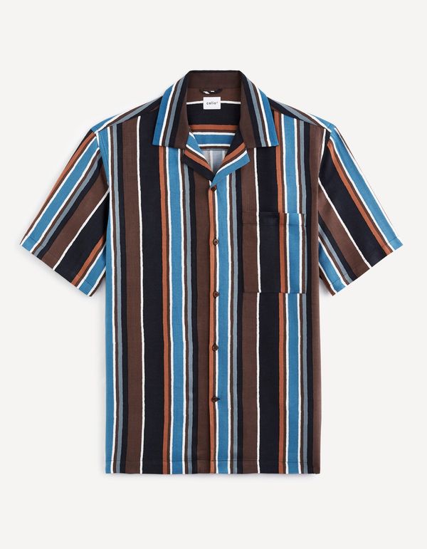 Celio Celio Striped Shirt Taboy - Men