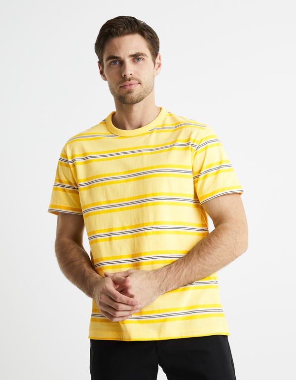 Celio Celio Striped T-shirt Bewasp - Men