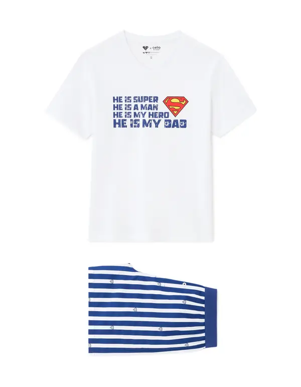 Celio Celio Superman Pyjamas - Men's