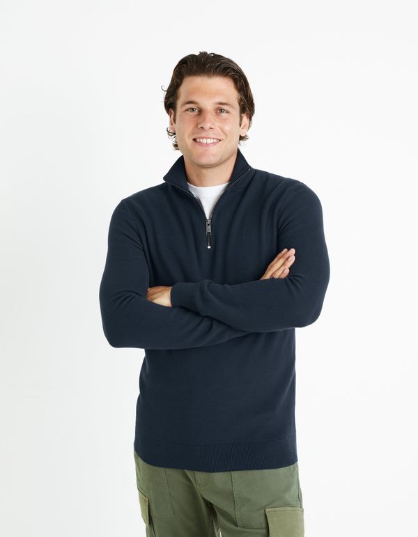 Celio Celio Sweater Celim with zipper collar - Men