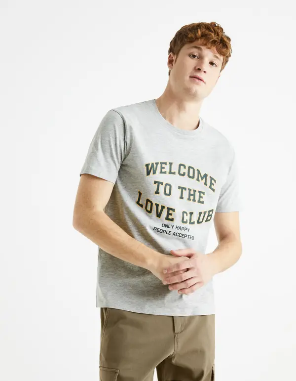 Celio Celio T-Shirt Bedisplay Welcome - Men's