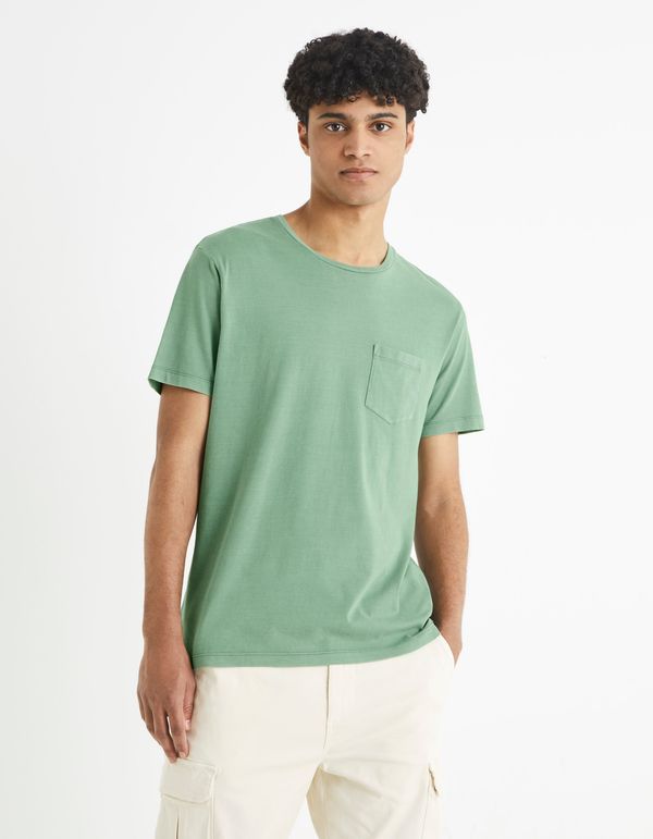 Celio Celio T-shirt Bewashv with V neckline - Men