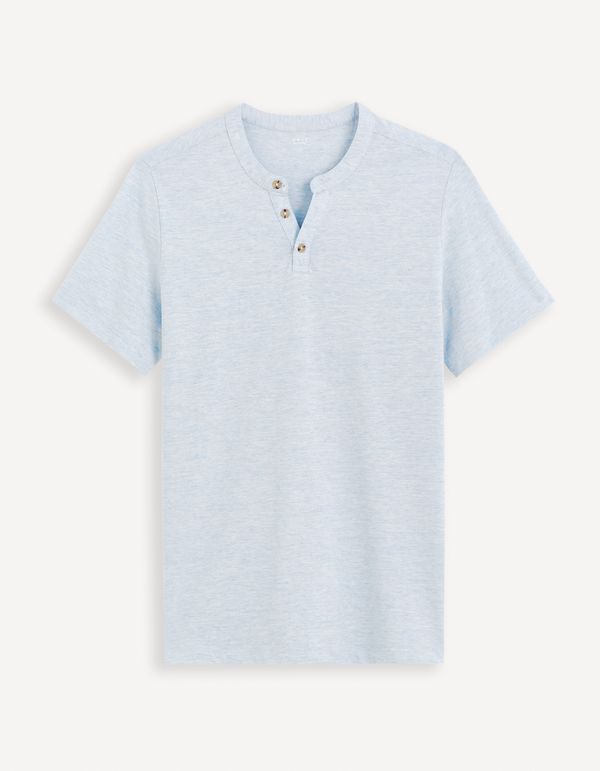 Celio Celio T-shirt henley Cegeti - Men's