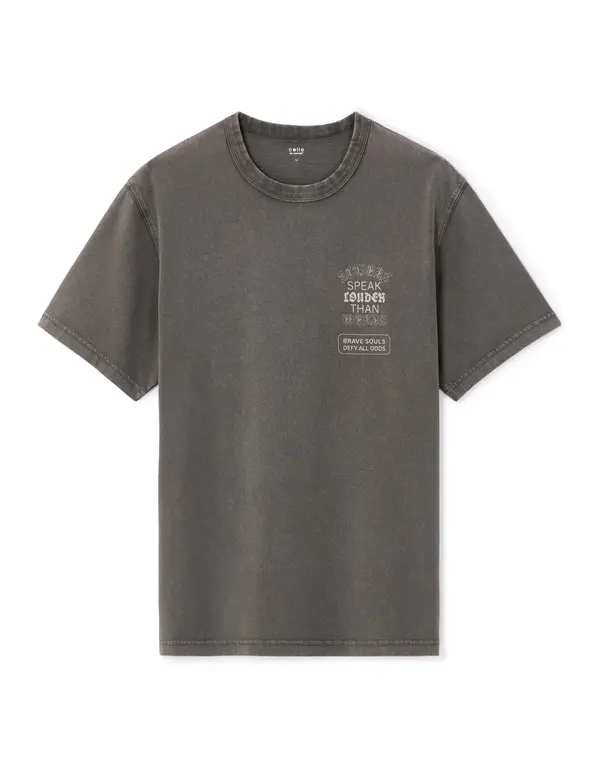 Celio Celio T-shirt Lelouder boxes cut - Men's