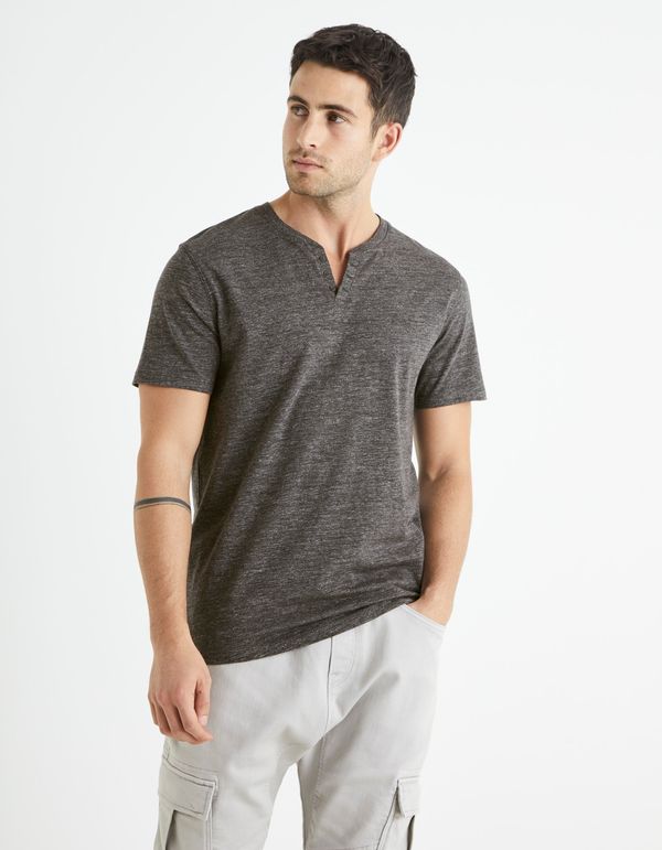 Celio Celio T-shirt Renebet with buttons - Men