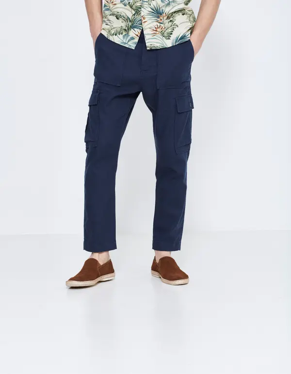 Celio Celio Trousers Pocket Loking - Mens