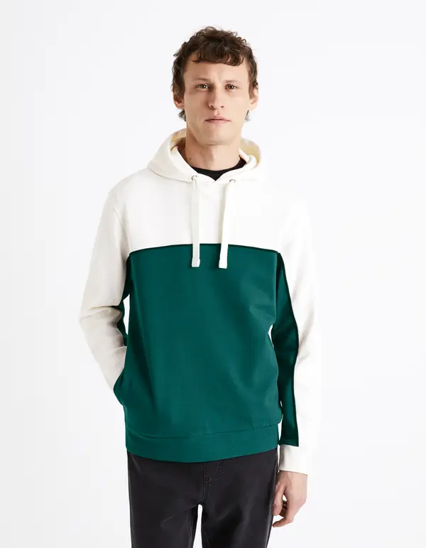 Celio Celio Two-tone Debiding Sweatshirt - Men's