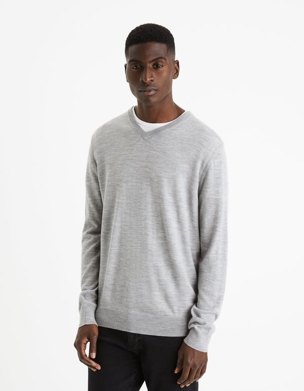 Celio Celio Wool sweater Semeriv - Men's