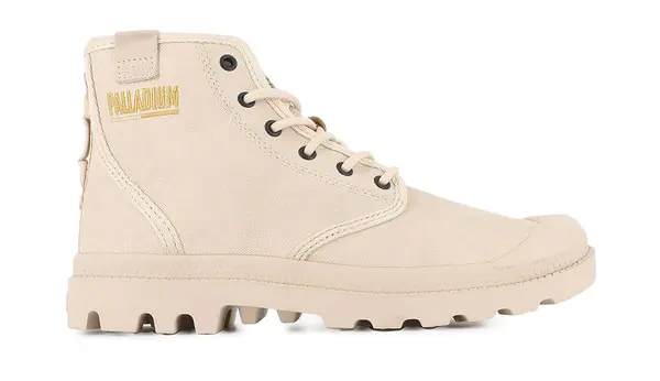 Palladium Čevlji - Palladium Pampa Hi Coated Sahara Svetlorjava