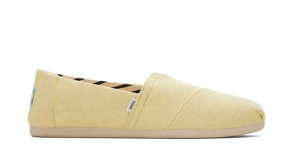 Toms Čevlji Toms Alpargata v bananino rumeni barvi