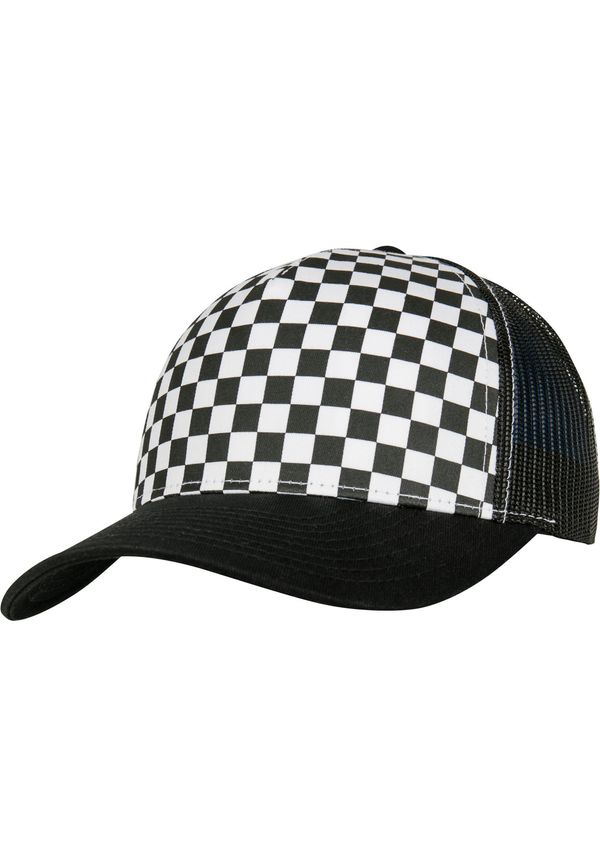 Flexfit Checkerboard Retro Trucker Black/White