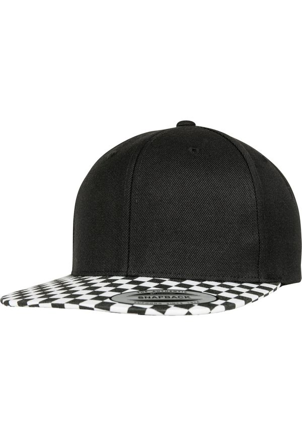 Flexfit Checkerboard Snapback Black/White