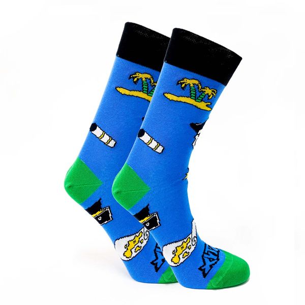 STYX Cheerful Styx high Pirate socks