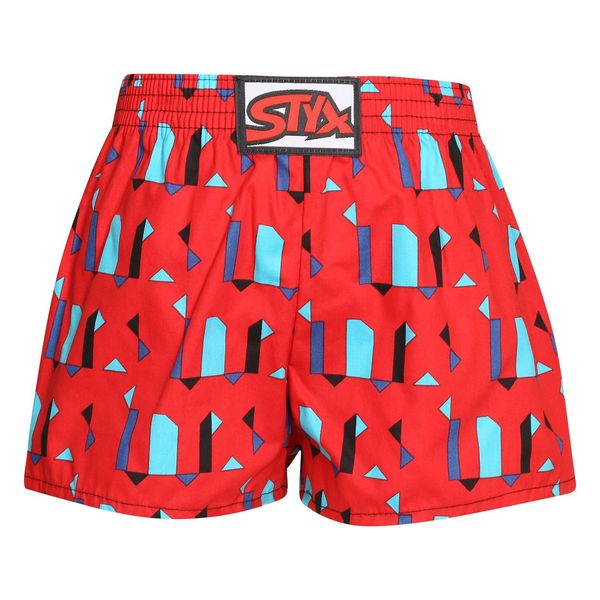 STYX Children's boxer shorts Styx art classic elastic shapes