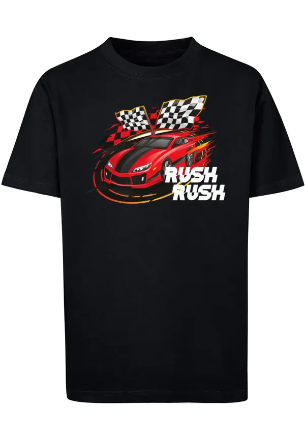 Mister Tee Children's Car Racing T-Shirt Black