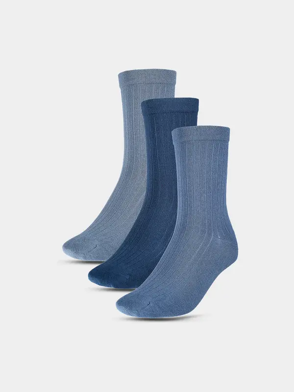 4F Children's Casual Over Ankle Socks (3Pack) 4F